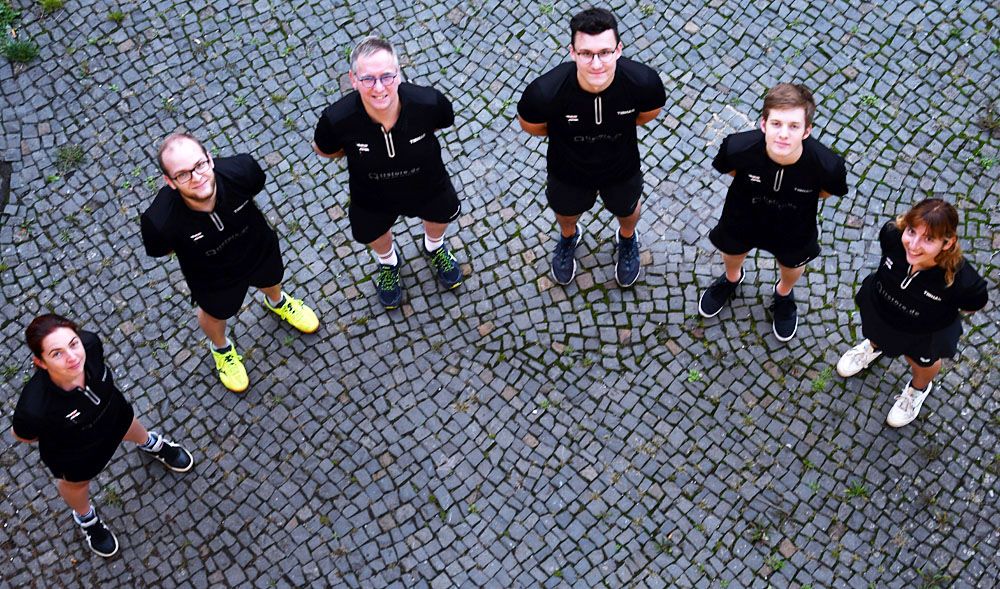 Die 3. Herrenmannschaft des SV Saar 05 - Abteilung Tischtennis