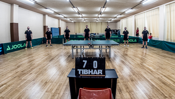 Die 2. Herrenmannschaft des SV Saar 05 - Abteilung Tischtennis