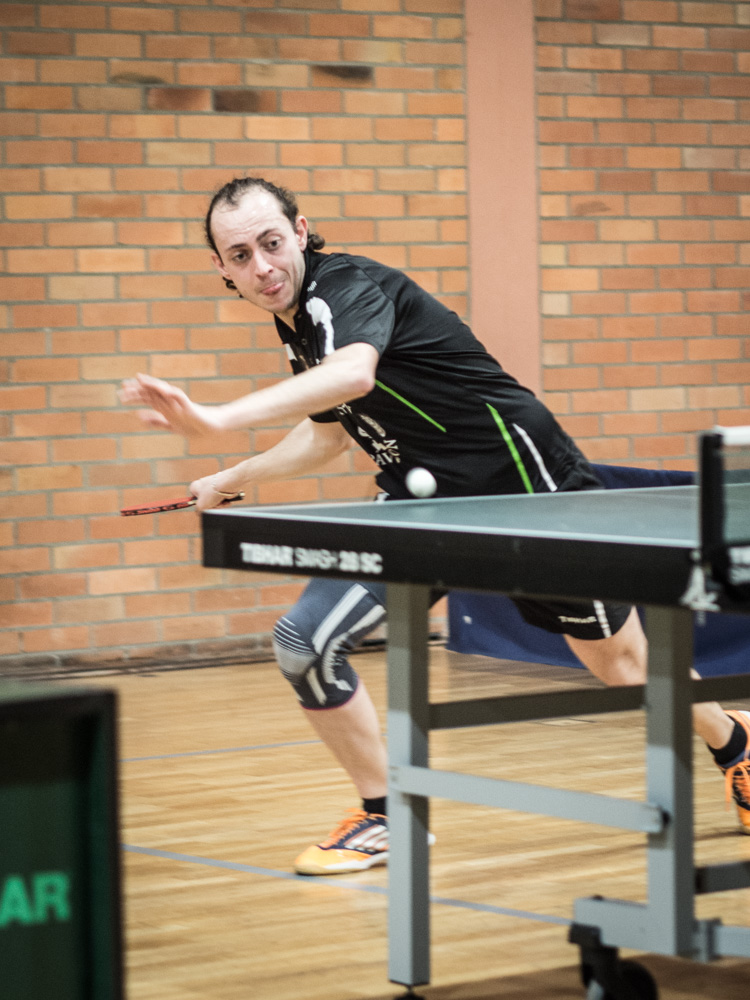 Tom in action